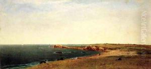 newport coast by William Trost Richards