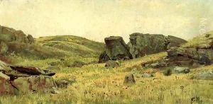 Rocky Hillside by William Trost Richards