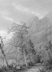 Eagle's Nest, Franconia Notch by William Trost Richards