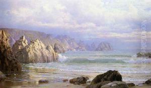 Seascape: Along the Cliffs by William Trost Richards