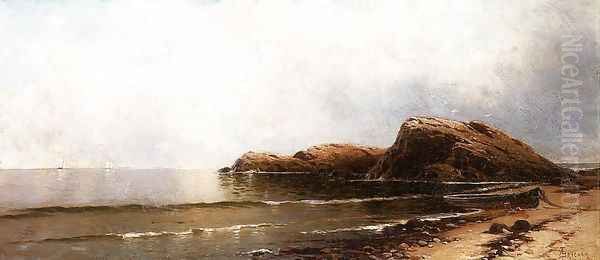 Morning: Old Fort (Dumpling), Conanicut, Rhode Island - view 1