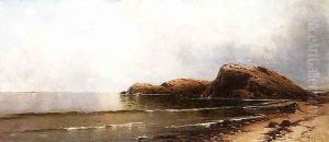Morning: Old Fort (Dumpling), Conanicut, Rhode Island by William Trost Richards