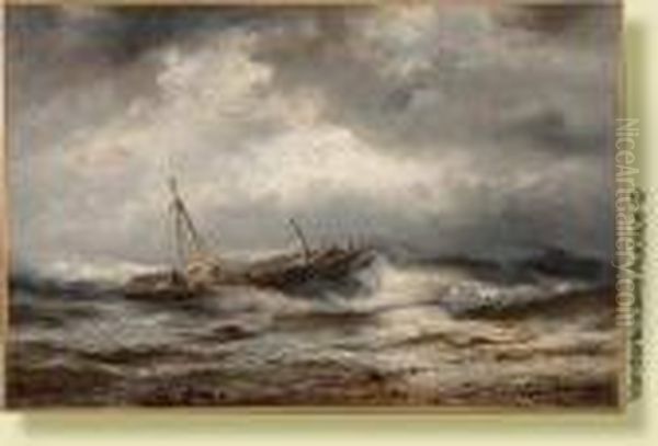Bateau Dans La Tempete - view 1