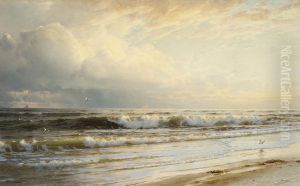 Rockaway Beach by William Trost Richards