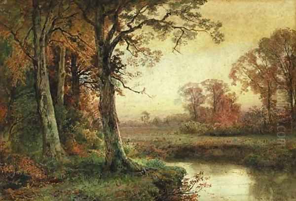Landscape with Stream in Autumn by William Trost Richards