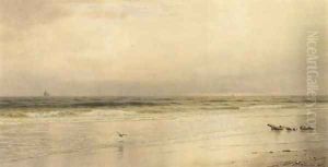 Low Tide on the Jersey Coast by William Trost Richards