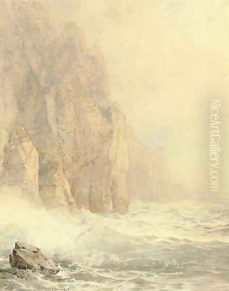 Cathedral Rocks, Achill Island, Ireland - view 1