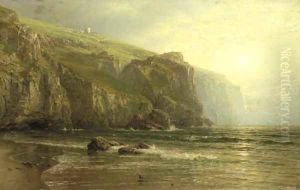 Sunset Along the Coast of Cornwall by William Trost Richards