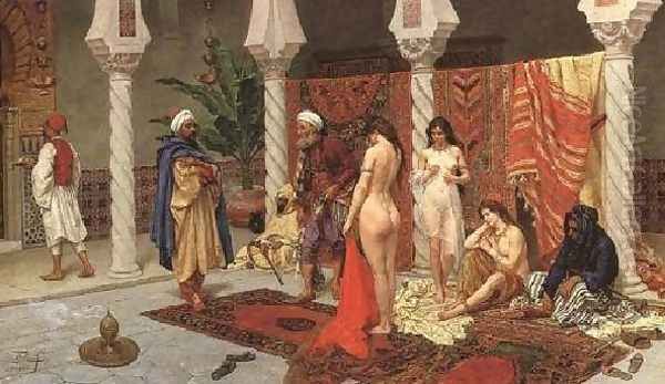 Inspection Of The New Arrivals by Giulio Rosati