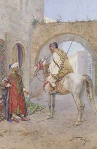 The Carpet Seller and Horseman