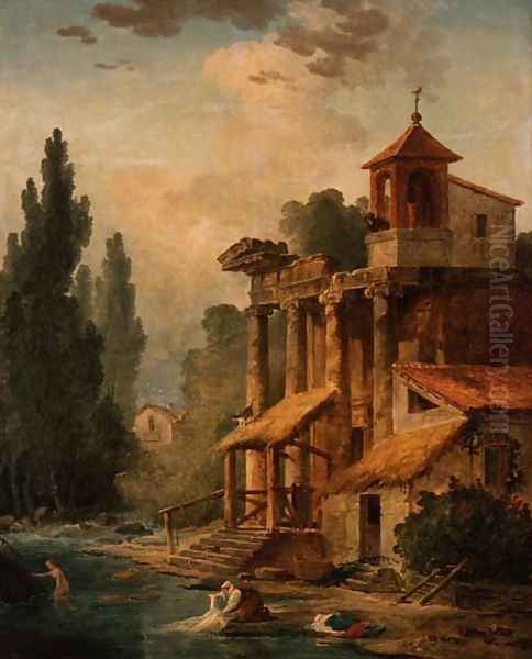 A Caprice with a Hermitage, 1796 - view 1