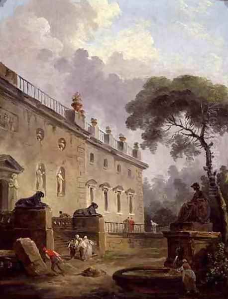Terrace of the Villa Madama - view 1