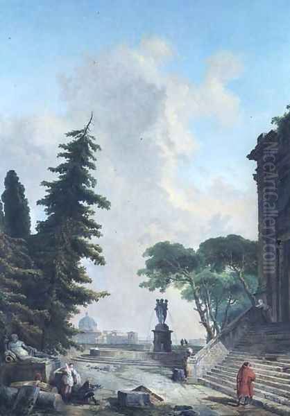 Terrace of a Roman Palace - view 1