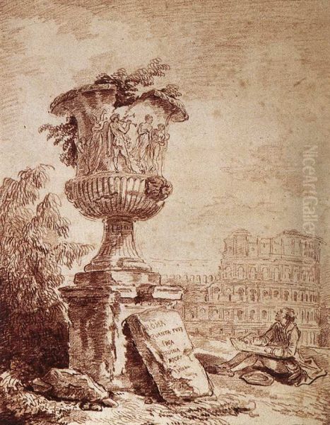 The Draughtsman of the Borghese Vase - view 1