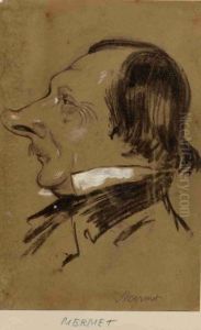 Auguste Mermet by Gaspard Felix Tournachon Nadar