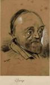Auguste Barthelemi Glaize (1807-1893) by Gaspard Felix Tournachon Nadar