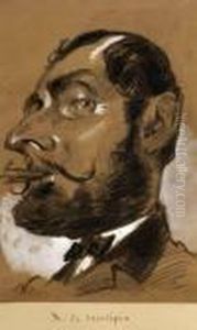 Xavier Aymon De Montepin (1824-1902), Pantheon Nadar 117 by Gaspard Felix Tournachon Nadar