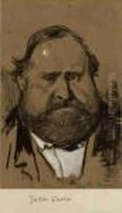 Justin Ouvrie (1806-1879) by Gaspard Felix Tournachon Nadar