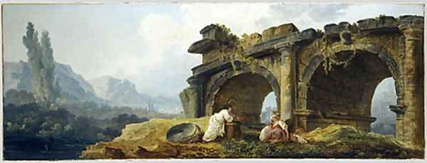 Arches in Ruins overdoor - view 1