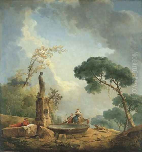 La fontaine à la vestale - view 1