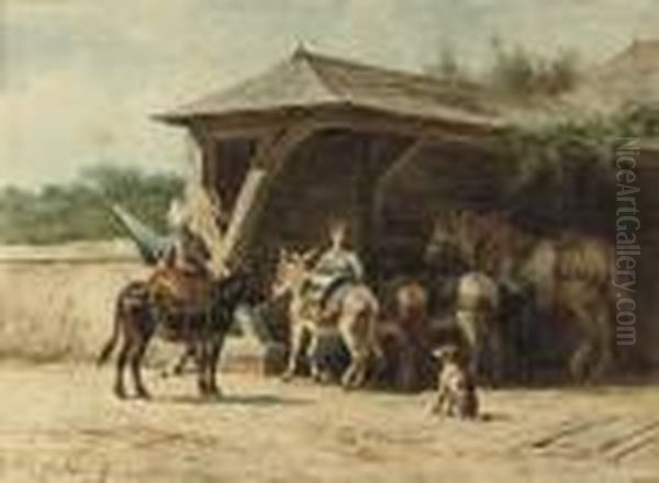 The Barn In Summer - view 1