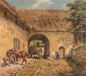Farm by Willem Carel Nakken