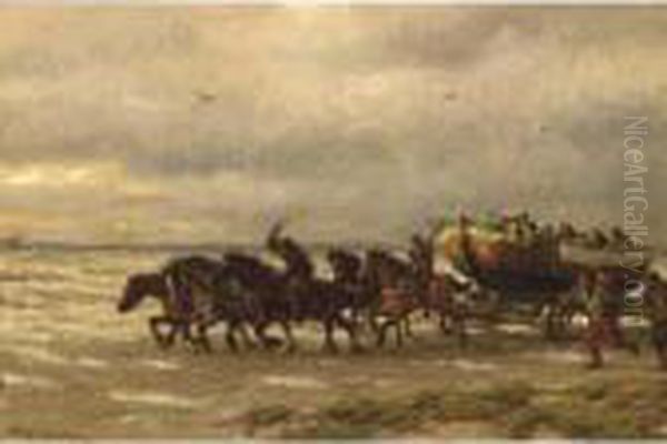 'de Scheveningsche Reddingboot' (a Rescue At Scheveningen) - view 1