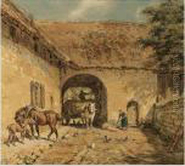Bringing In The Hay - view 1