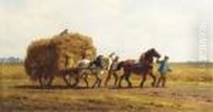 At The End Of A Harvest Day At The End Of A Harvest Day