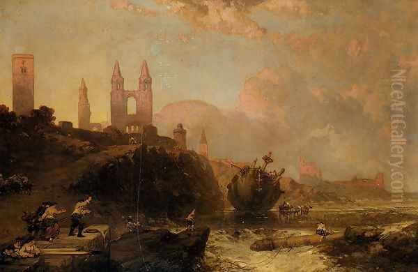 Ruins Of St. Andrews Cathedral And Church Of St. Regulus, Fife, Scotland - view 1