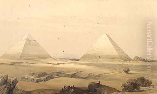 The Pyramids of Giza, from Egypt and Nubia, Vol.1 - view 1