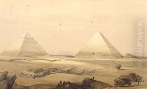 The Pyramids of Giza, from Egypt and Nubia, Vol.1