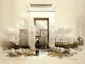 01 Great Gateway leading to the Temple of Karnac, Thebes for Eygpt and Nubia