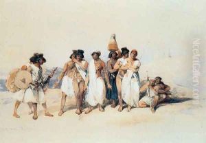 A Nubian group, Wady Kardassy