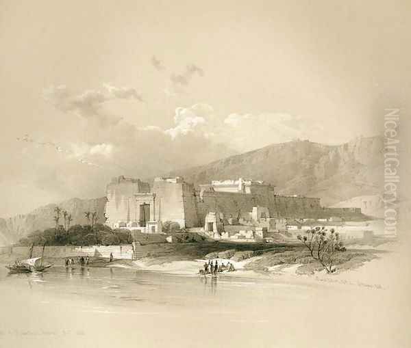 17 General View of Kalábshee, formerly, Talamis, Nubia - view 1