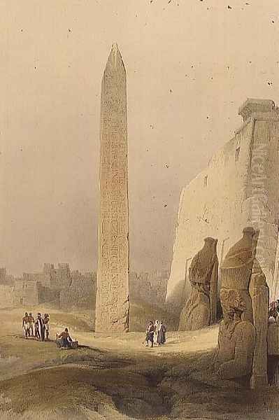 Obelisk at Luxor, from Egypt and Nubia, Vol.1 - view 1