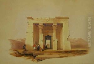 09 Temple of Dandour, Numbia by David Roberts