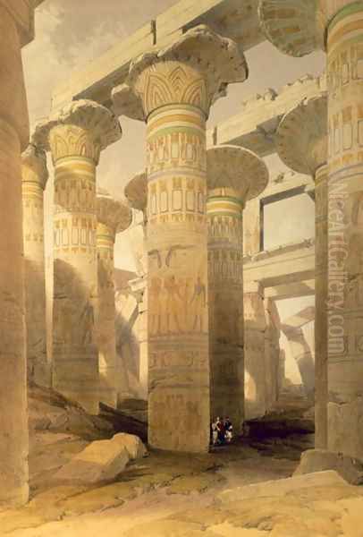 Hall of Columns, Karnak, from Egypt and Nubia, Vol.1 - view 1