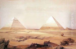 10 Pyramids of Geezeh by David Roberts