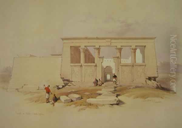 12 Temple at Wady Dabod, Nubia - view 1