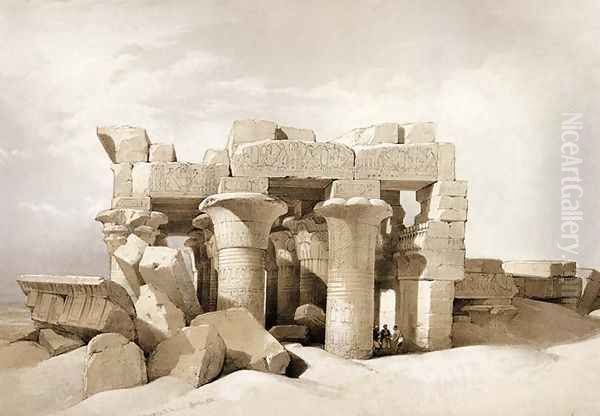 20 Ruins from Kom Ombo - view 1