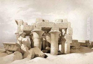 20 Ruins from Kom Ombo by David Roberts