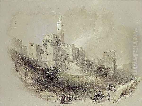 Jerusalem and the Tower of David - view 1