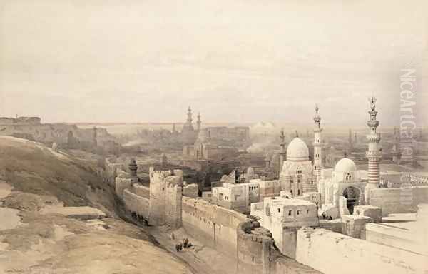 Cairo looking West, from Egypt and Nubia, Vol.3 - view 1