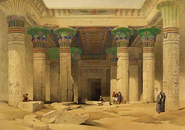 Grand Portico of the Temple of Philae, Nubia, from Egypt and Nubia, Vol.1 - view 1