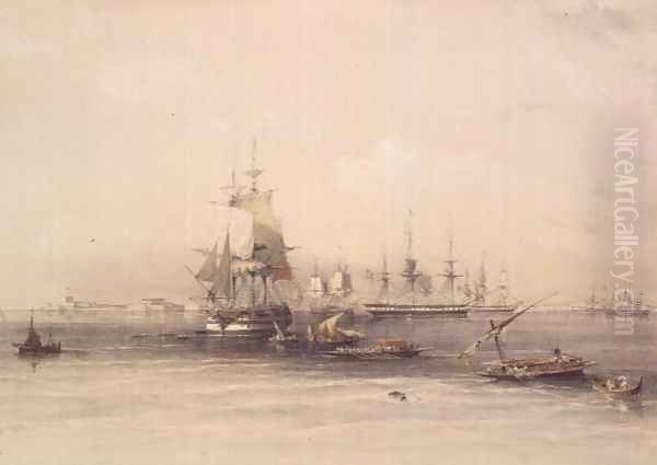 Approach to Alexandria, from Egypt and Nubia, Vol.3 - view 1
