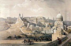 The Citadel of Cairo, from Egypt and Nubia, Vol.3 by David Roberts