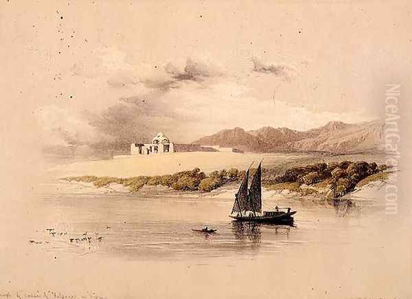 Temple of Amdda of Halsaya in Nubia, from Egypt and Nubia, Vol.1 - view 1