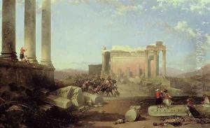 The Ruins of the Temple of the Sun at Baalbec, 1861 The Ruins of the Temple of the Sun at Baalbec, 1861