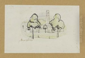 The Churchyard by Paul Nash